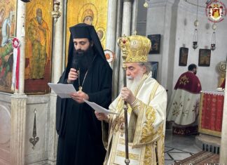 Ιεροσολύμων Θεόφιλος: Να μιμηθούμε τον πύρινο ζήλο του Αγίου Γεωργίου