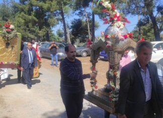 Κύθηρα: Ο Μητροπολίτης Χαλκίδος κ. Χρυσόστομος τιμά την Παναγίας Μυρτιδιώτισσα και τον Όσιο Θεόδωρο