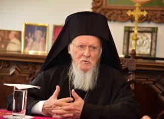 Ο Οικουμενικός Πατριάρχης Βαρθολομαίος τιμά τον Νίκο Καζαντζάκη στην Πόλη