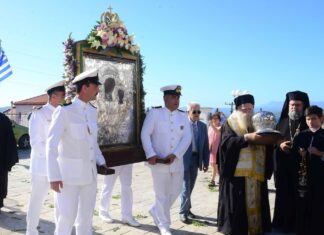 Την Παναγία Μυρτιδιώτισσα υποδέχθηκε η Πύλος