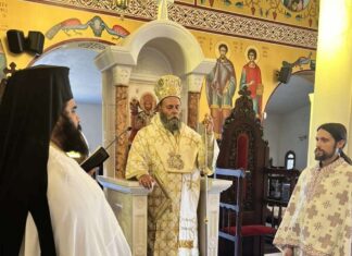 Αρχιερατική Θεία Λειτουργία και Εσπερινός στον Ι.Ν. Αγίου Παϊσίου Ιωαννίνων