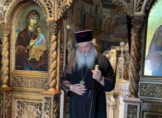 Αίγινα: Ο Ύδρας κ. Εφραίμ στις Ιερές Μονές Αγίου Χριστοφόρου και Παναγίας «Ελευθερώτριας»