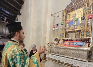 Η μνήμη του Οσίου Αθανασίου του Αθωνίτου στην Περιστερά