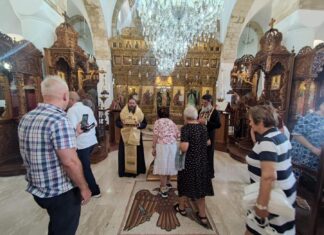 Η 2η ημέρα του προσκυνήματος του Μητροπολίτη Πολυανής στην Κύπρο