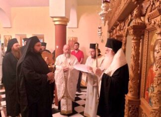 Η νέα ζωή του π.Μάρκου: Ρασοφορία νέου Μοναχού από τον Μητροπολίτη Δημητριάδος