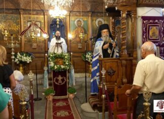 Παρουσίαση νέου εφημερίου κατά την Ιερά Παράκληση στο Γεράκι από τον Σπάρτης Ευστάθιος