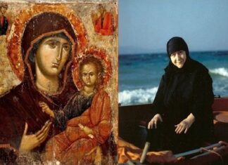 «Μία γυναίκα που μοιάζει με την Παναγία κάθεται εδώ στο παγκάρι»