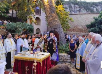 Γιορτάζοντας τη Μεταμόρφωση του Σωτήρος στην Ιερά Μονή Λουκούς