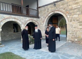 Αδελφική Αγκαλιά Εκκλησιών: Ο Μητροπολίτης Θηβών στην Αλβανία