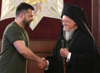 Τηλεφωνική επικοινωνία του Προέδρου της Ουκρανίας με τον Οικουμενικό Πατριάρχη Βαρθολομαίο