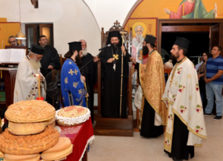 Εσπερινός και Θεία Λειτουργία στη Μνήμη του Οσίου Κουρνούτα στην Αγροκηπιά