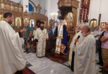 Στον Καλαθά Ακρωτηρίου εορτάστηκε πανηγυρικά η Μετάσταση του Ευαγγελιστή Ιωάννη