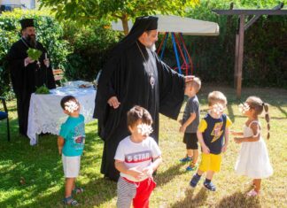 Αγιασμός στο παιδικό σταθμό της Μητροπόλεως Μεσσηνίας