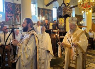 Η εορτή της αναμνήσεως του Θαύματος του Αρχαγγέλου Μιχαήλ εν Χωναίς στην Κρανιά Λαρίσης