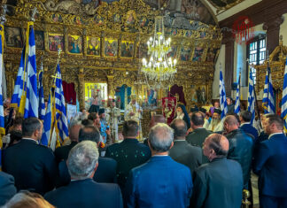 Αρχιερατική Θεία Λειτουργία για τα Ελευθέρια της Πρέβεζας