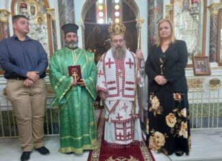 Η εορτή του Αγίου Νεομάρτυρος Νικολάου του Χιοπολίτου στο χωριό καταγωγής του