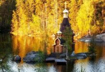 Το εκκλησάκι του Αγίου Ανδρέα που επιπλέει