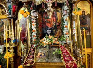 Αγρυπνία για την Παναγία την Πορτοκαλούσα στο Άργος