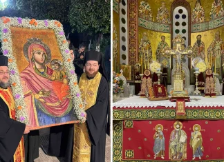 Νέα Ιωνία: Μεγαλοπρεπής εορτασμός για τους Αγίους Αναργύρους – Υποδοχή της εικόνας της Παναγίας Παντάνασσας