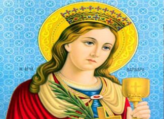 Τι συμβολίζει το ποτήρι που κρατάει η Αγία Βαρβάρα