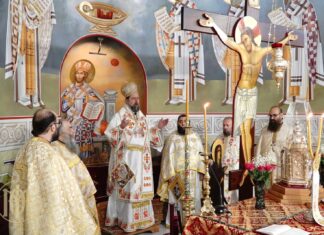 Κυριακή ΙΒ’ Λουκά στον ενοριακό Ιερό Ναό Αγίου Φωτίου του Μεγάλου Θεσσαλονίκης