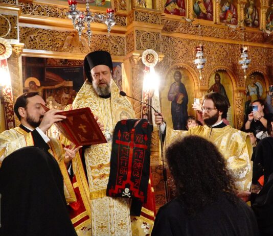 Ακολουθία Μεγάλου Αγγελικού Σχήματος από τον Μητροπολίτη Θεσσαλονίκης