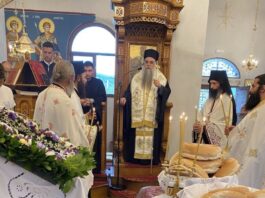 Πανηγύρισε ο Ιερός Ναός Αγίου Καλλινίκου Περίκλειας