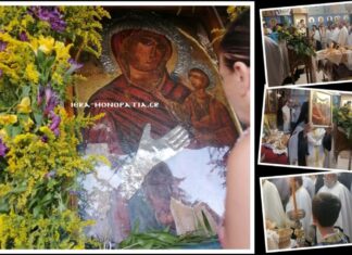 Με λαμπρότητα ο Εσπερινός και η λιτανεία της Παναγίας της Μηλιώτισσας