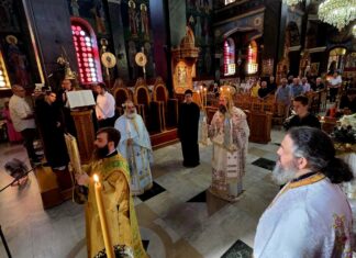 Λαμπρός εορτασμός της Κατάθεσης της Τιμίας Ζώνης στον Άγιο Νικόλαο Αλεξανδρουπόλεως