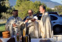 Με λαμπρότητα εορτάστηκε η μνήμη του Αγίου Μηνά στη Δροσιά Χαλκίδας