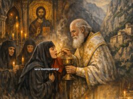 Δείτε τι έγινε όταν μία μοναχή Κοινώνησε χωρίς Ευλογία