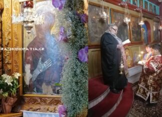Οι Α’ Χαιρετισμοί της Θεοτόκου, στην Παναγία τη Μηλιώτισσα