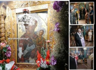 Με κατάνυξη οι Γ΄ Χαιρετισμοί της Θεοτόκου στην Παναγία τη Μηλιώτισσα