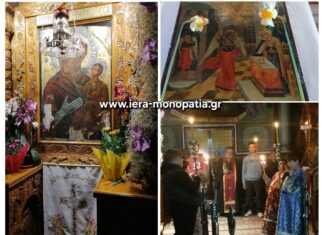 Η Ακολουθία του Ακαθίστου Ύμνου στην Παναγία τη Μηλιώτισσα