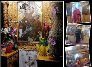 Λαμπρή Θεία Λειτουργία στην Παναγία τη Μηλιώτισσα – Ο Αστυνομικός Διευθυντής Πέλλας μίλησε για την Οσία Μαρία την Αιγυπτία