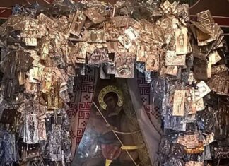 ΚΡΗΤΗ: Η Θαυματουργή εικόνα του Αγίου Γεωργίου Σεληνάρι