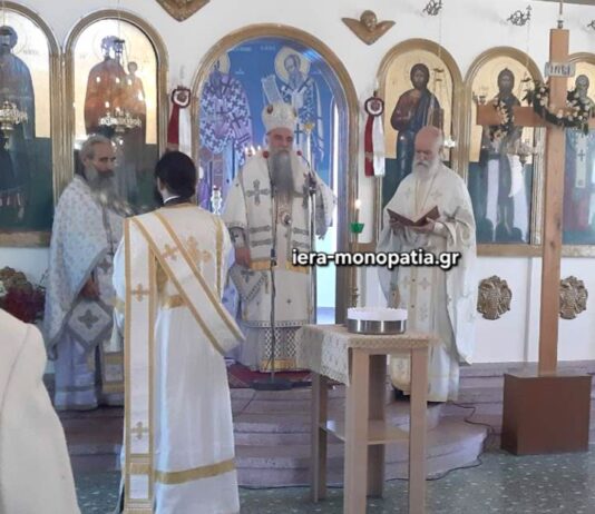 Πανηγυρικός εορτασμός του Αγίου Μάρκου στον Πρόδρομο Αλμωπίας