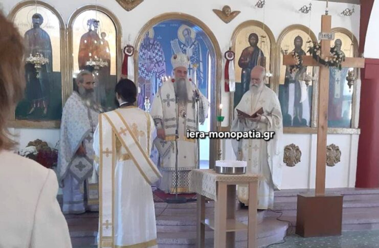 Πανηγυρικός εορτασμός του Αγίου Μάρκου στον Πρόδρομο Αλμωπίας