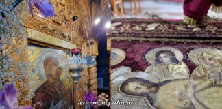 Μεγάλη Παρασκευή στην Παναγία τη Μηλιώτισσα