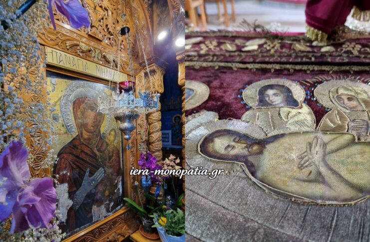 Μεγάλη Παρασκευή στην Παναγία τη Μηλιώτισσα