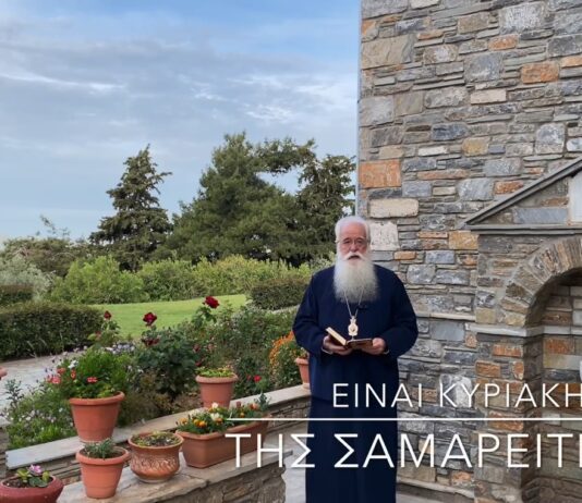 Ο Δημητριάδος Ιγνάτιος για την Κυριακή της Σαμαρείτιδος