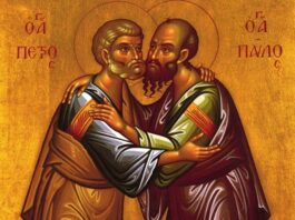 Εορτή των Αγίων Αποστόλων Πέτρου και Παύλου – Συναξάρι