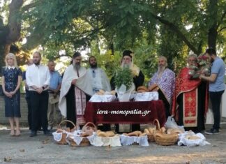 Με λαμπρότητα τελέστηκε ο Εσπερινός της Αγίας Κυριακής στη Μηλιά Αλμωπίας