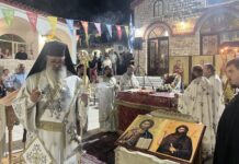 Λαοθάλασσα στον Μαΐστρο Αλεξανδρουπόλεως για την Αγία Μαρίνα