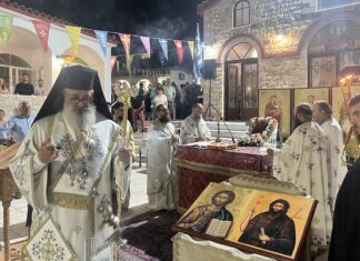 Λαοθάλασσα στον Μαΐστρο Αλεξανδρουπόλεως για την Αγία Μαρίνα