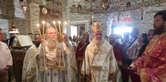 Άνδρος: Με εκκλησιαστική λαμπρότητα η ενθρόνιση του νέου Ηγουμένου της Ιεράς Μονής Αγίας Μαρίνας