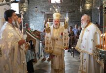 Άνδρος: Λαμπρός εορτασμός στην Ιερά Μονή Αγίας Ειρήνης Χρυσοβαλάντου