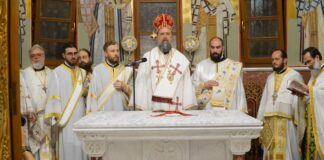 Λαμπρή Αγρυπνία στην Πυλαία: Ακολουθία επί διασαλεύσει Αγίας Τραπέζης από τον Μητροπολίτη Φιλόθεο