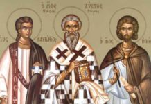 Εορτή των Αγίων Λαυρεντίου, Ξύστου και Ιππόλυτου – Συναξάρι