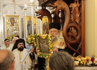 Λαμπρός Εορτασμός της Αποδόσεως της Παναγίας στην Πάρο